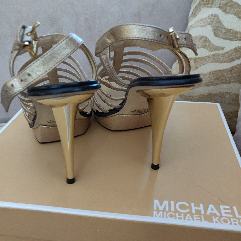 Gold Michael Kors Heels